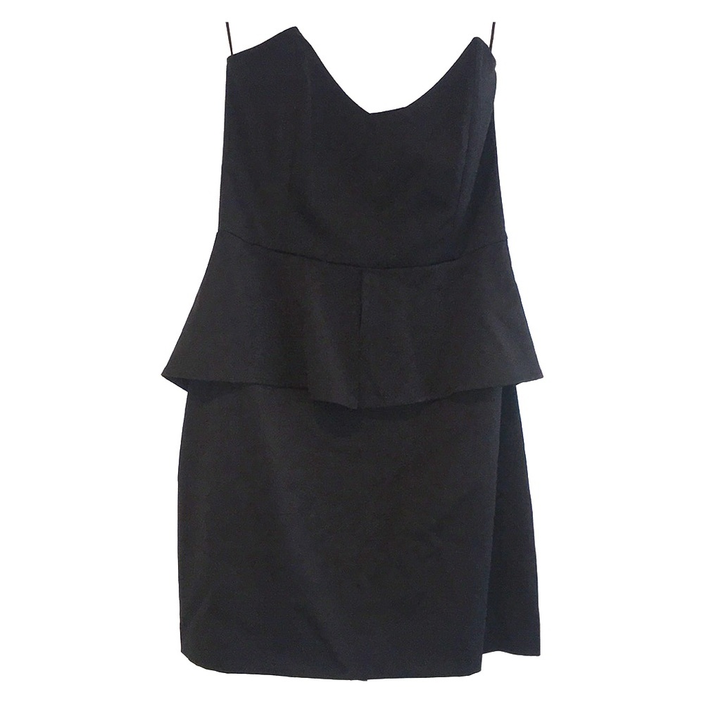 Mason Little Black Peplum Dress